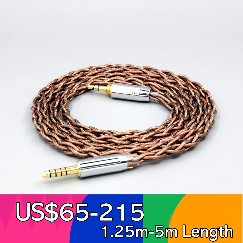 

99% 24k Gold 7n Pure Silver Graphene Shield Earphone Cable For Ultrasone 900 Pro 2900 Screw Headphone Lock LN008566