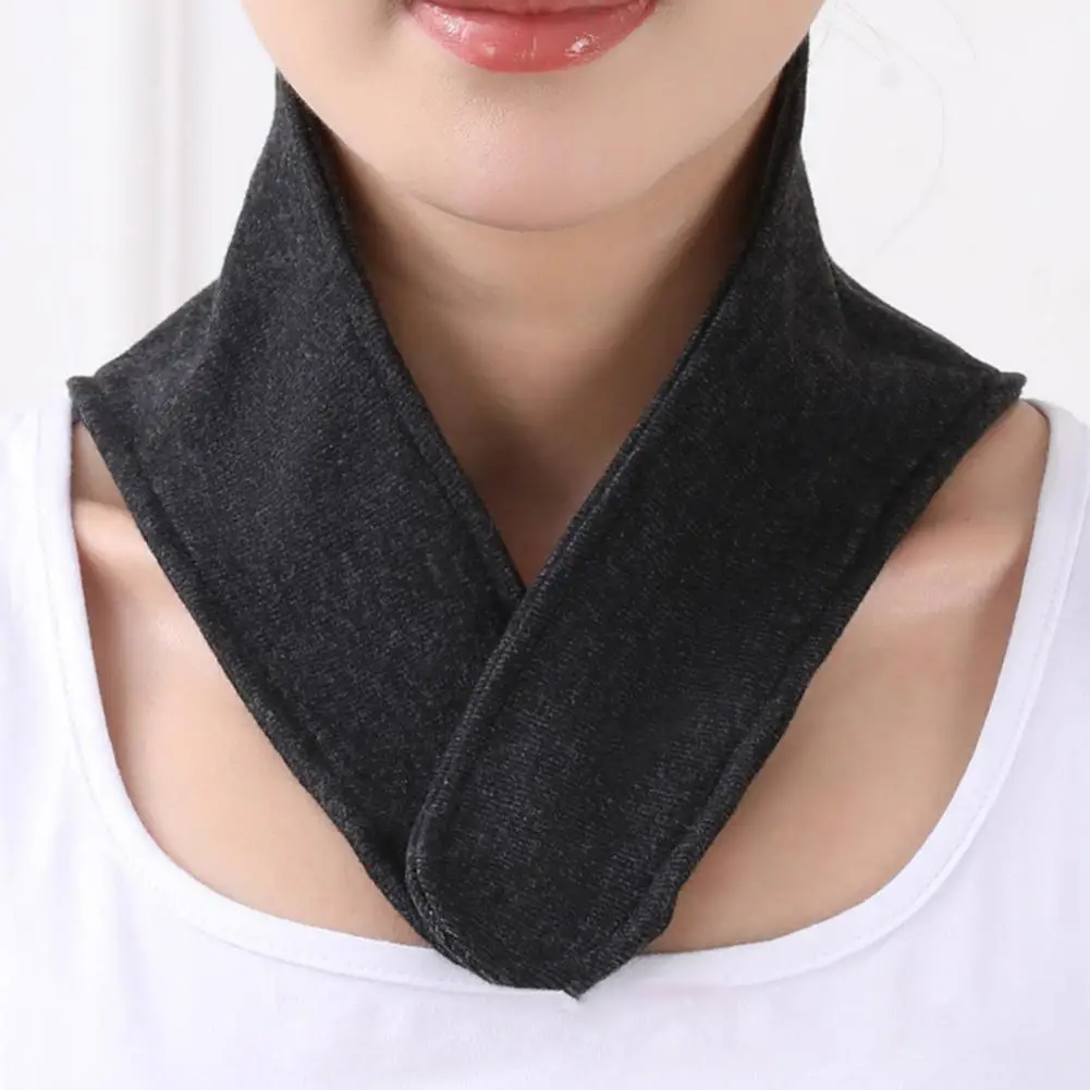 

Breathable Solid Color Scarf Soft Comfortable Warm Scarf for Men Women Solid Color Design Neck Wrap for Breathable Quick-drying