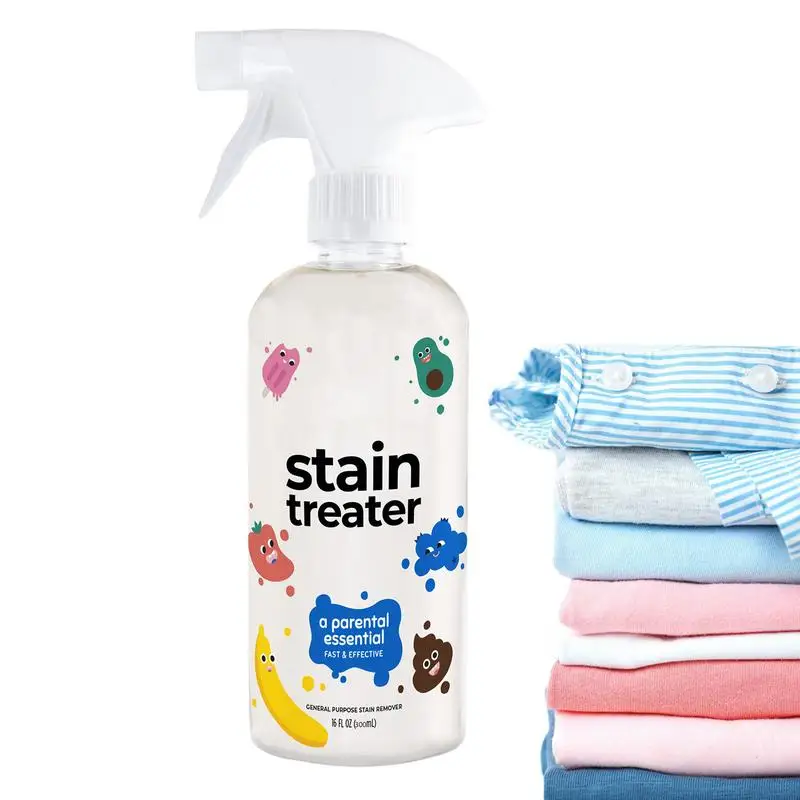 Stain Remover Spray Fabric Stain Remover Spray For Cleaning Portable Stain Treater Spray Removal For Chocolate Food Stains