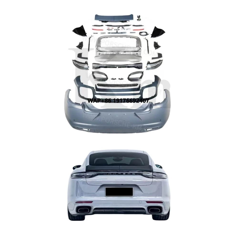 

For Suitable 'Porsche Panamera 10-16 Models 970 Old and New 23 Models 971 Non-destructive Tail Kit