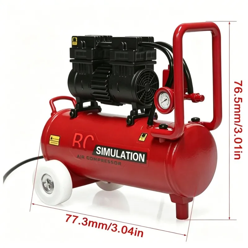

RC Car Upgrade Simulated Air Compressor Designed For 1/10 For TRX4 SCX10 MK07 CK5811 Models