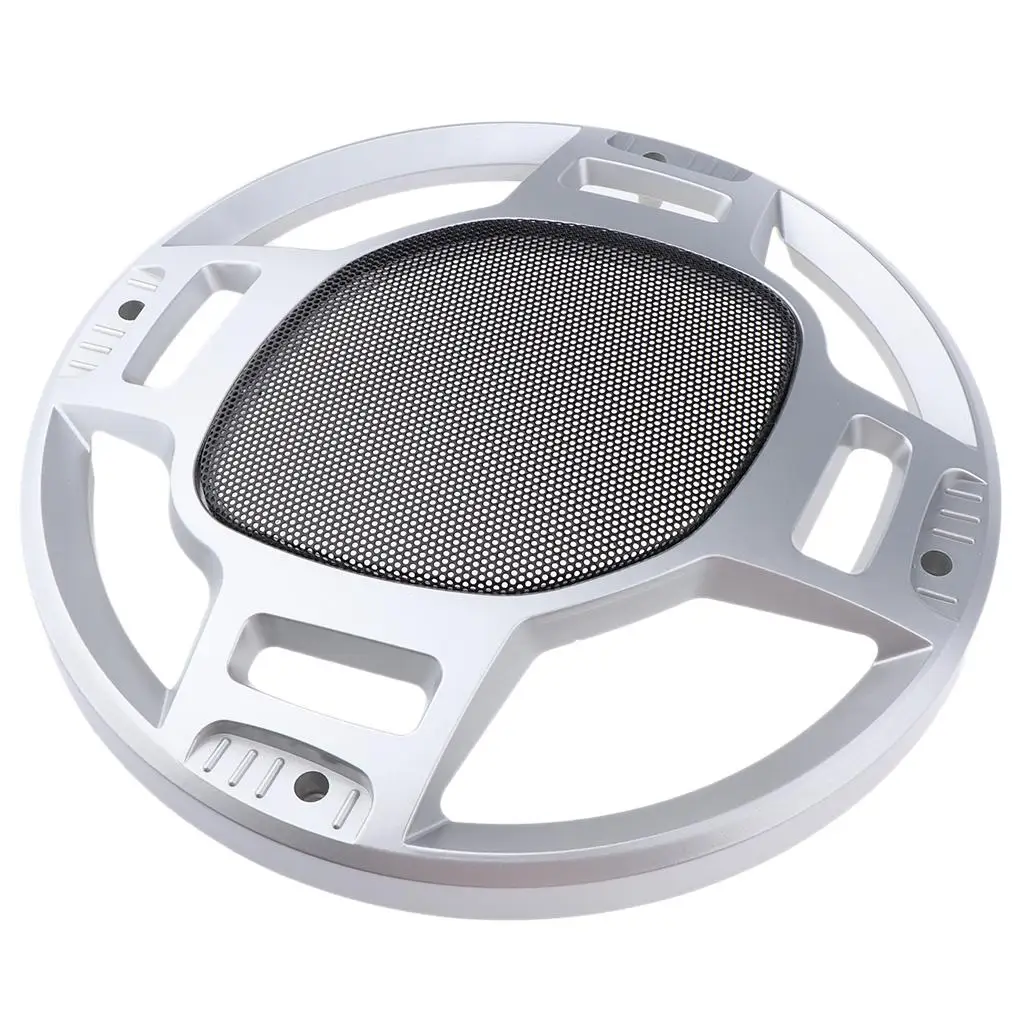 Metal Speaker Decorative Circle Cover Case for Car Speaker Set Full Range 10 Inch Speaker Enclosure DIY