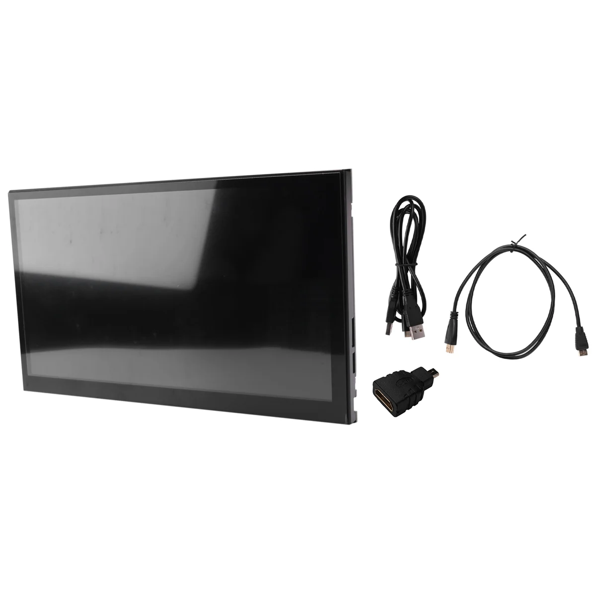 Pantalla LCD IPS de 7 pulgadas para Raspberry Pi, panel de Control de ángulo de visión completo, pantalla táctil capacitiva, 1024x600