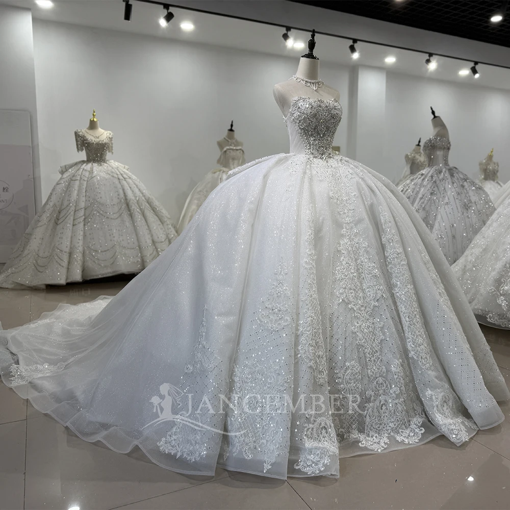 Vestido principal de noiva personalizado, mangas removíveis, vestido de casamento, luz, alta qualidade, cauda pesada, alta qualidade