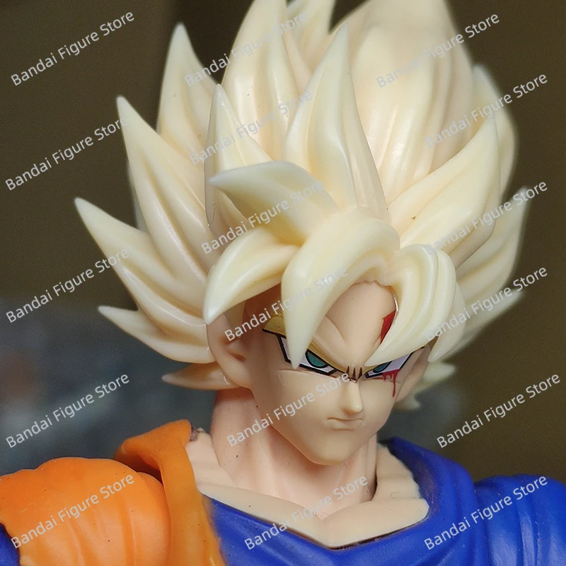

In stock Dragon Ball shf Super Blue Vegeta Wukong Thunder White Dragon Ball Bleeding Eye Stick