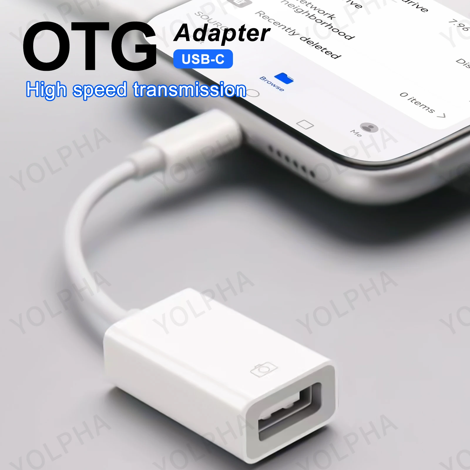 OTG Type C Cable Adapter USB to Type C Adapter Connector for Xiaomi Samsung S20 Huawei OTG Data Cable Converter for MacBook Pro