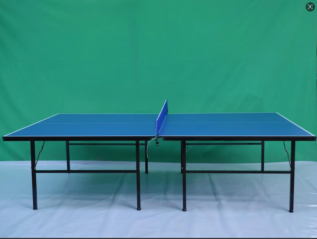 

Hotsale Indoor Table Tennis Pingpong Table, Professional Indoor No Wheel Foldable 18*50 MM Thickness Table Tennis Table