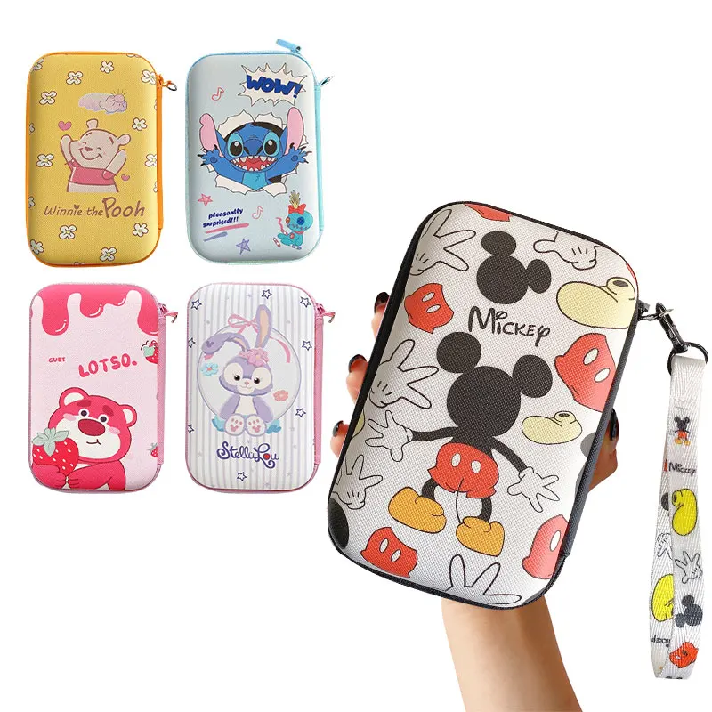 Cartoon-Lanyard-Aufbewahrungstasche für R36S R36H RG35XX H R36 Ultra K36 3DS Videospielkonsole Handtasche Schutzhülle Box