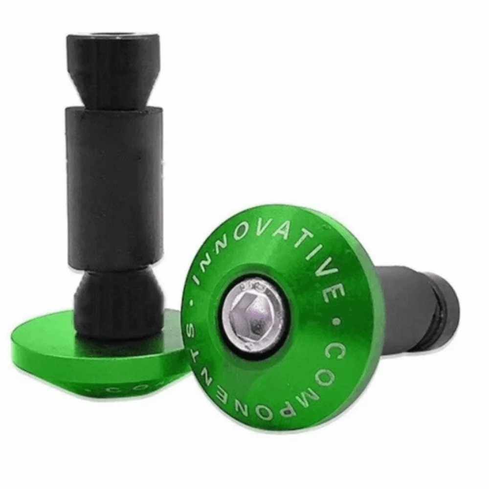 Protection Aluminum Material Handlebar End Weight Universal Fit Gear Balanced Handle Protection Plug Bar End Plug Motocross