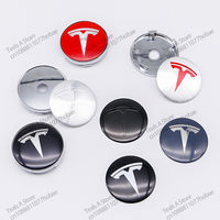 4pcs 56mm Tesla Hub Cap Center Cap Logo High Quality Sticker for Tesla Model 3 Y S X Personalized Car Sticker Car Accessories