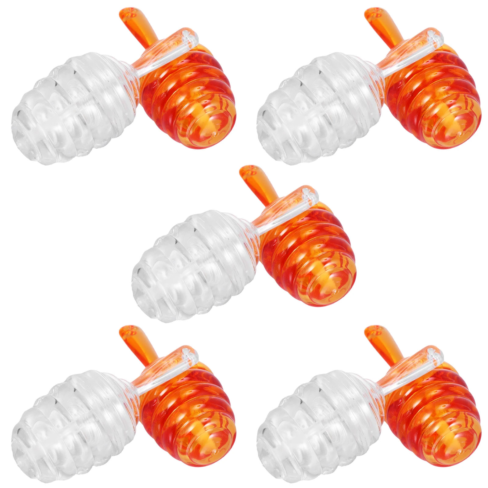 

10pcs Lip Gloss Tubes Clear Brown Empty Honeycomb ABS Containers Waterproof Reusable Practical Lip Balm Bottle