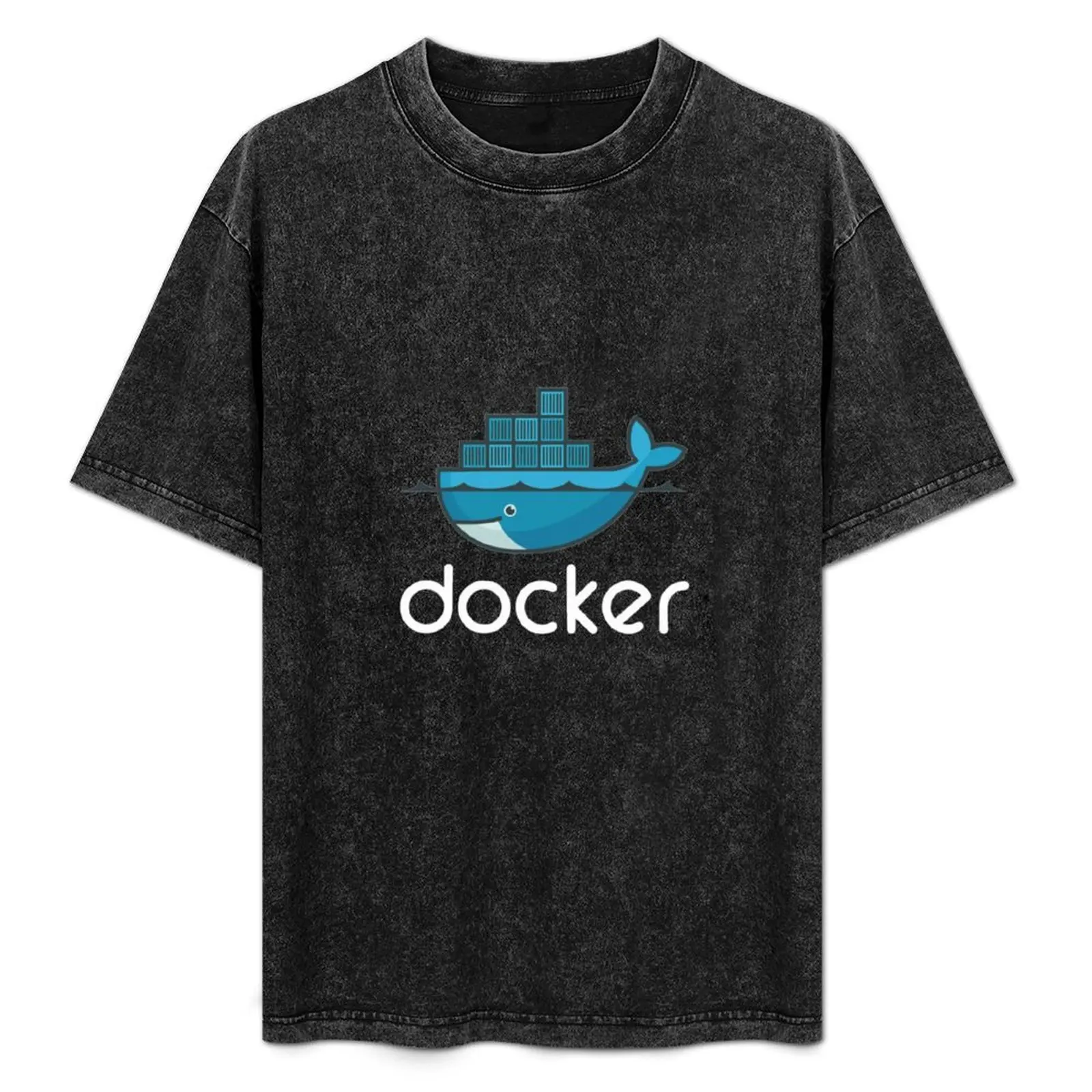 

Docker Logo T-Shirt Dry Fit Athletic Short Sleeve Shirt