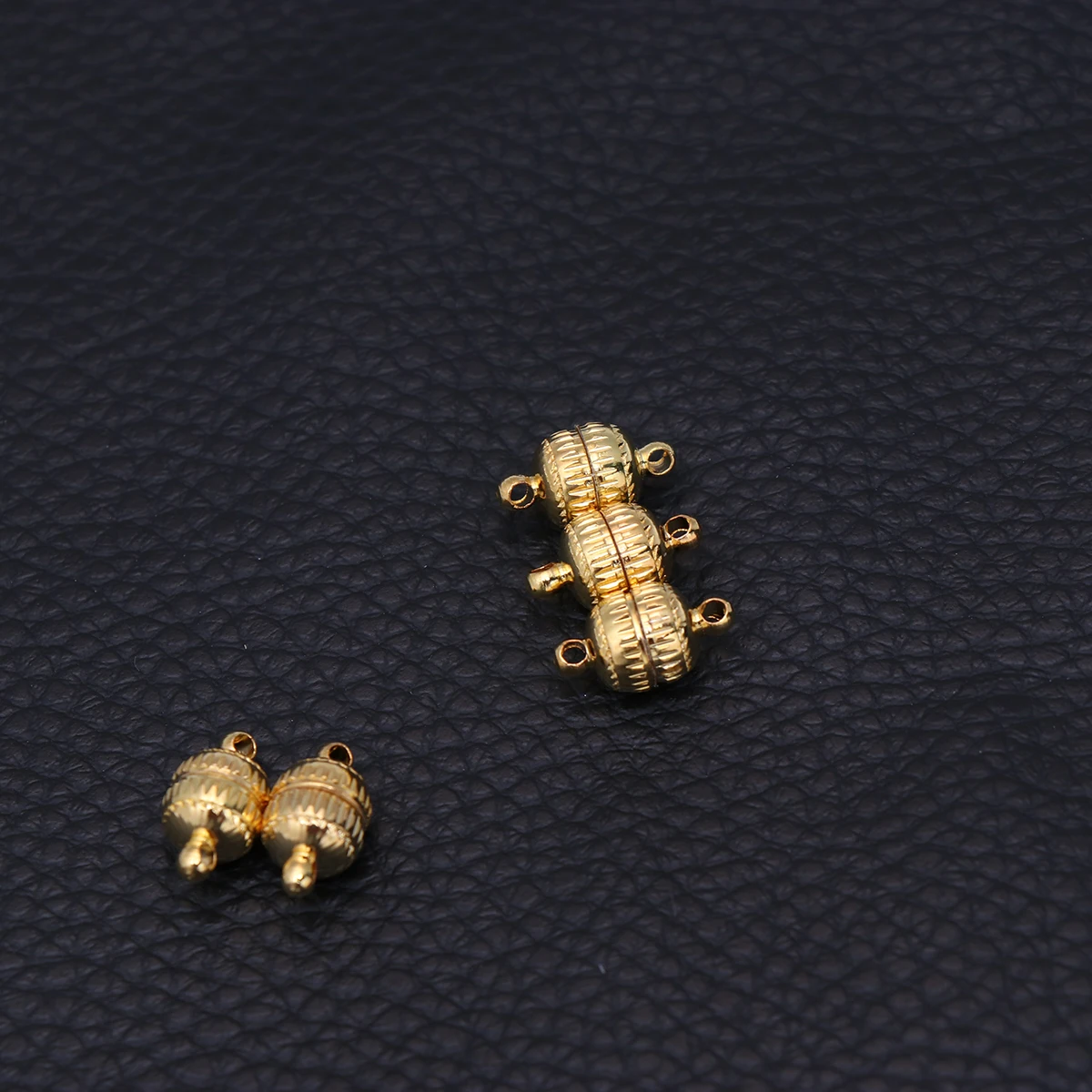 

10pcs Magnetic Clasps Gold Brass Jewelry Accessories DIY Necklace Bracelet Clasp Strong Holding Secure Easy Durable