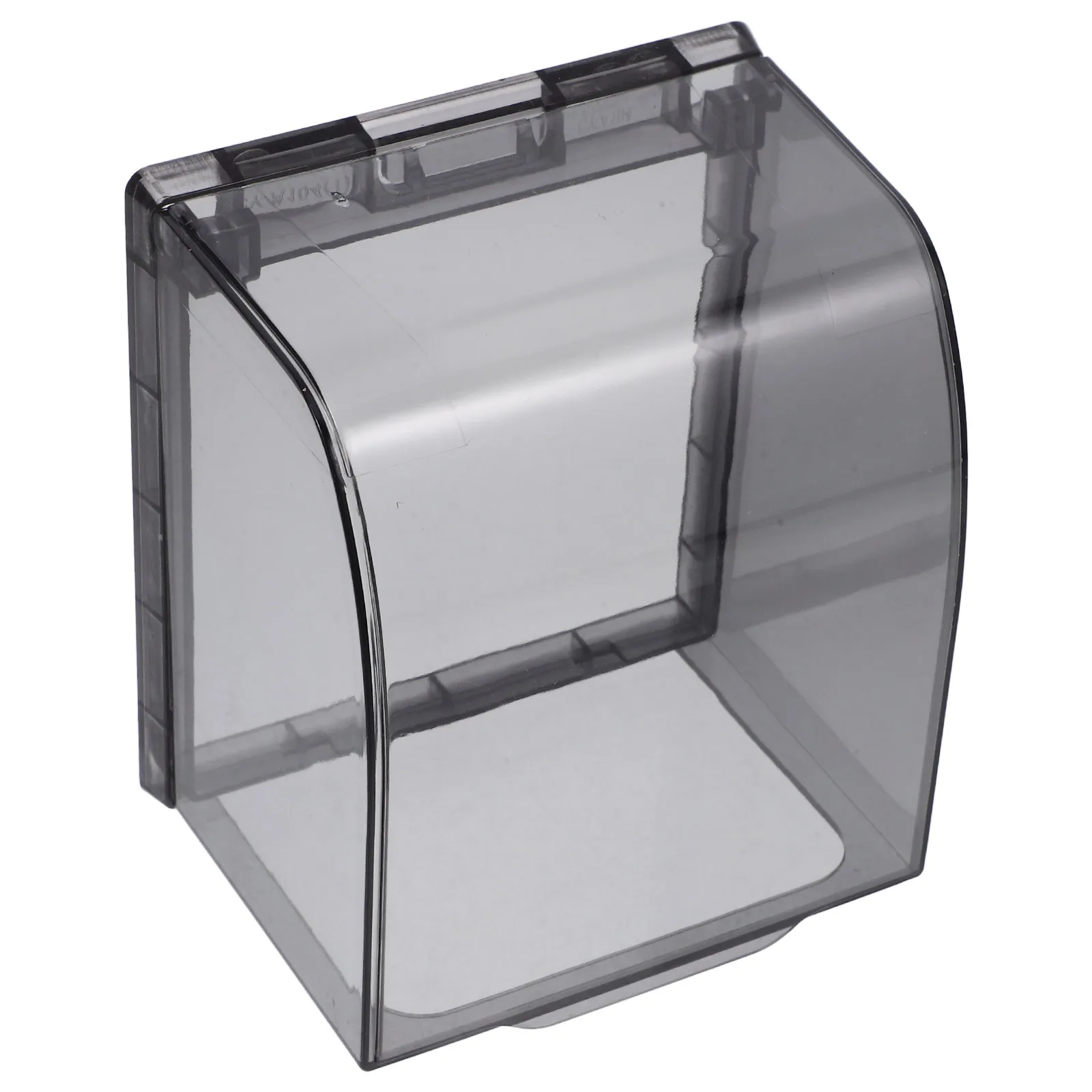 

86 Type Large Waterproof Switch Socket Cover Black Plastic Outlet Protector Waterproof Electrical Box Cover for Bathroom Kitchen