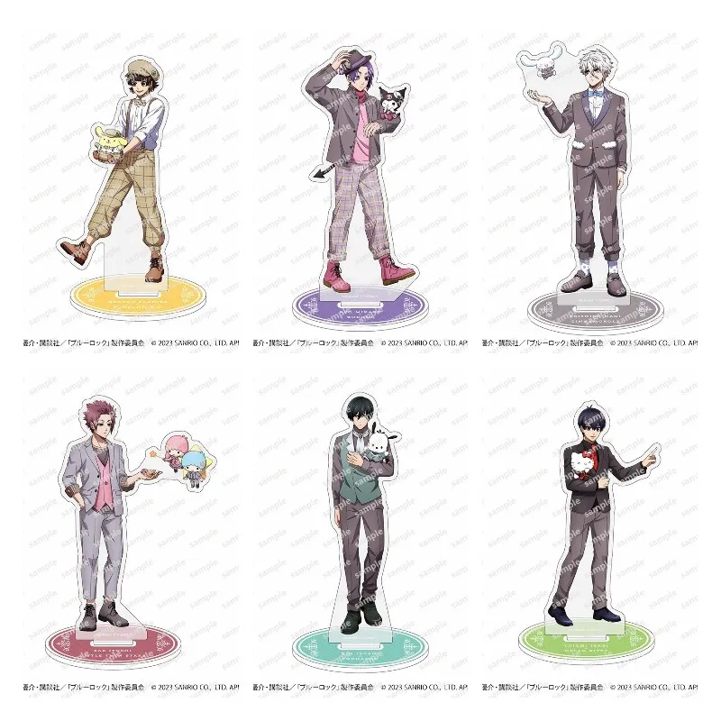 Japan Anime BLUE LOCK Hot Figures Bachira Meguru Itoshi Sae Acrylic Standing Sign Prop  Nagi Seishiro Model Christmas Decor Gift