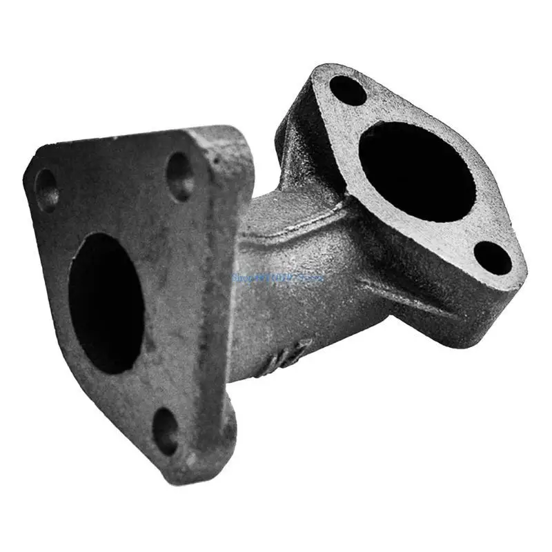 

T3LF Durable Part Replacement Accessories Muffler Assembly Compatible for GX240 GX270 8HP 9HP Engine Motor with Exhaust Pipe