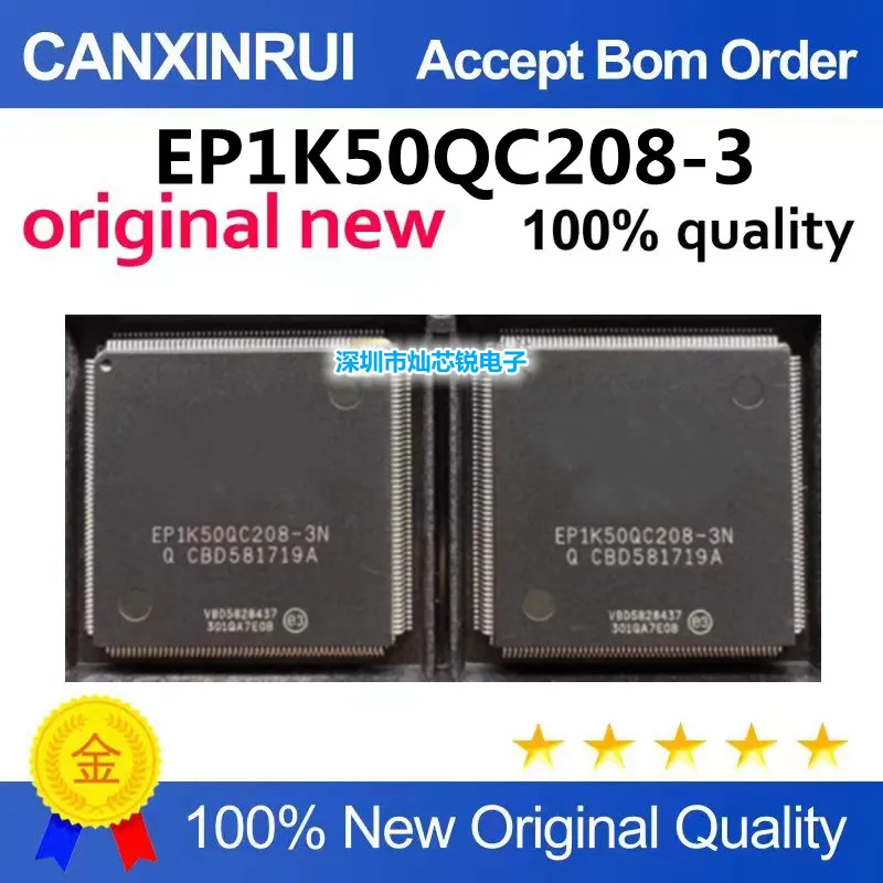 EP1K50QC208-3/3N; EP1K50QI208-2N; EP1K50208-1N; Package QFP208; Ordering