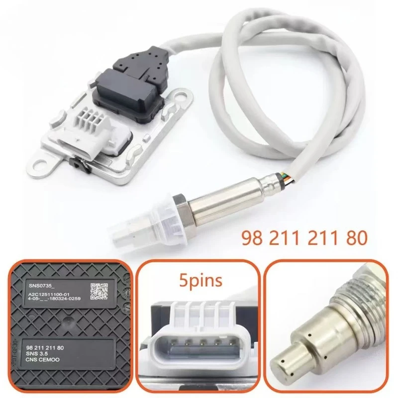 

Nitrogen Oxide Nox Sensor 9821121180 for Citroen C3 C4 C5 DS3 DS4 DS5 SNS0735 9821120780