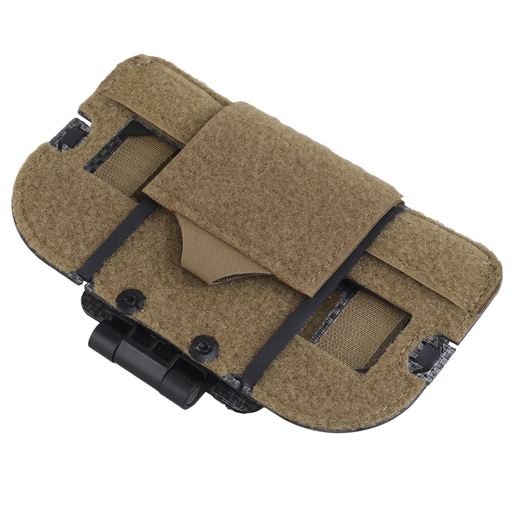 Lightweight mobile phone folding bag tactical vest chest mobile phone navigation MOLLE bracket chest hanging universal