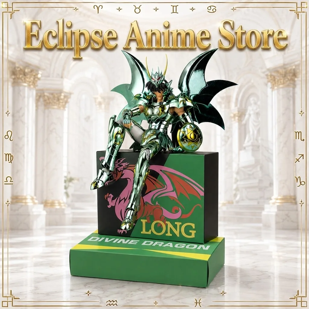 

【In Stock】 Saint Seiya GT God Dragon Shiryu Elysion Chapter Myth Cloth EX Diecast Metal Armor Action Figure Toy Collection Gift