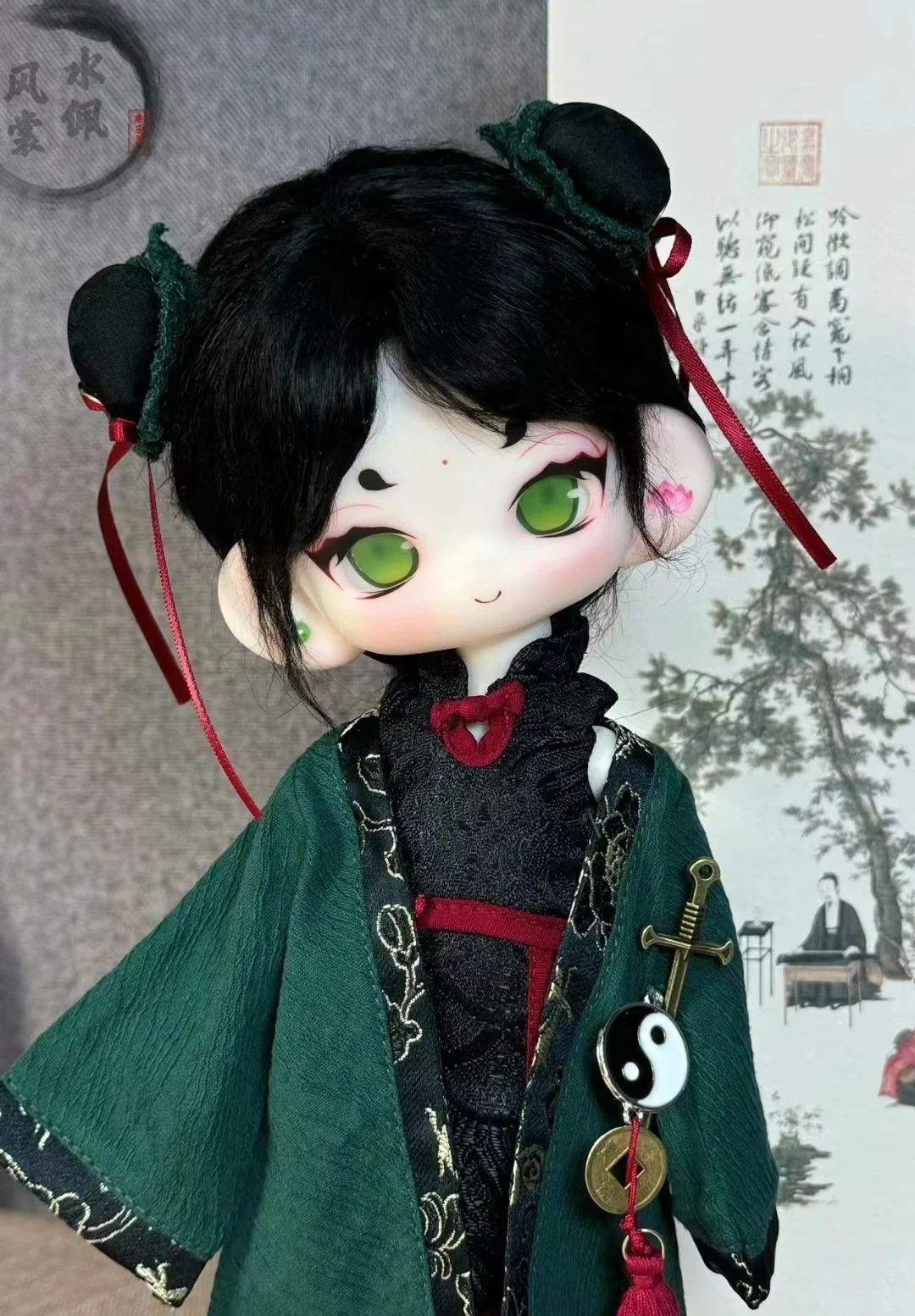 BJD humanoid elf doll girl\'s doll elf DIY toy OB11 free delivery project