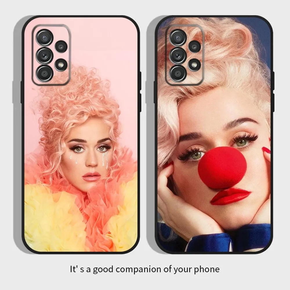 Singer K-Katy-Perry Phone Case For Samsung S21,S22 Ultra,S20,S30 plus,S22 plus,S23,S30 ultra 5G Silicone Cover