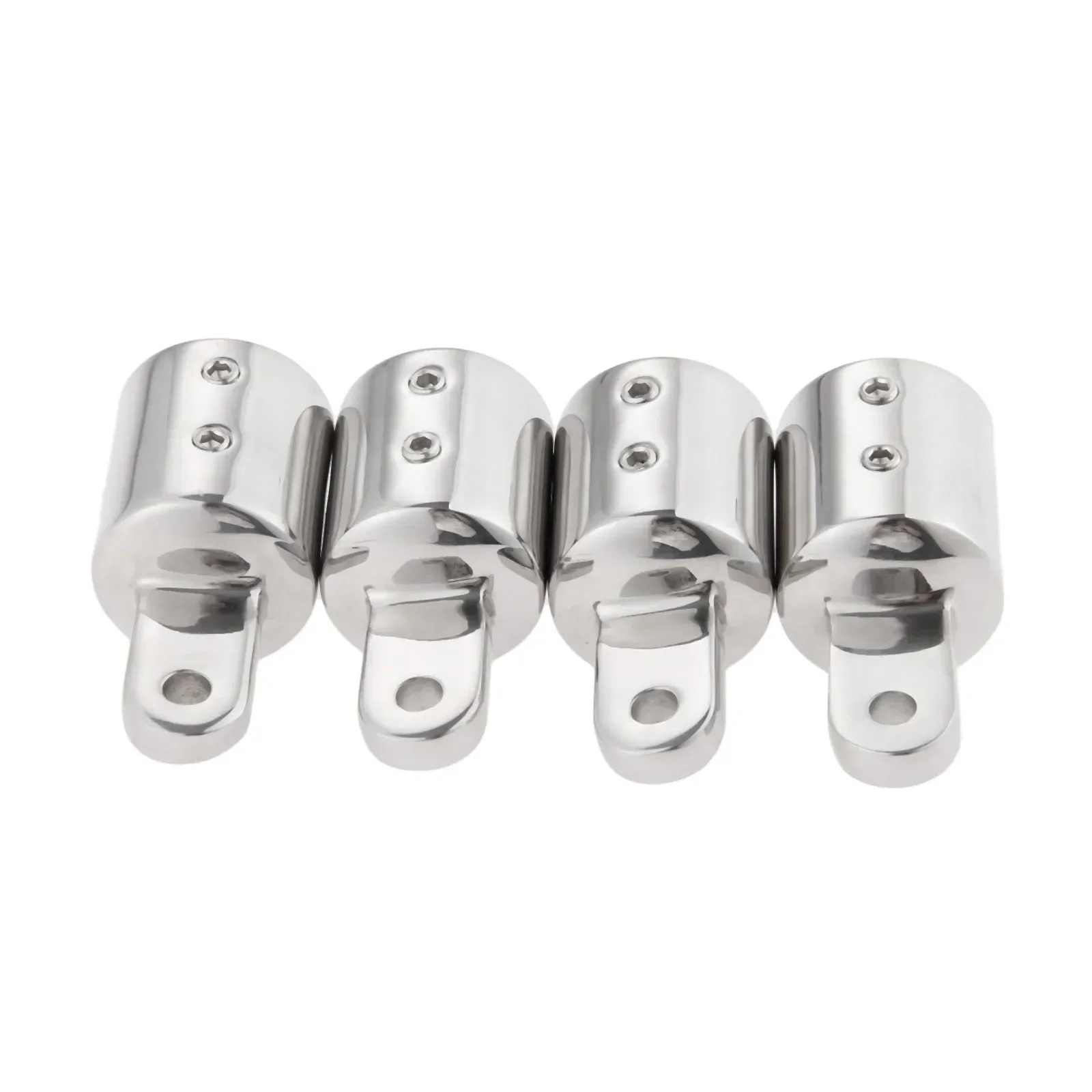 4 Pcs Stainless Steel Yacht Boats Accessories Marine Fit For 25mm 1