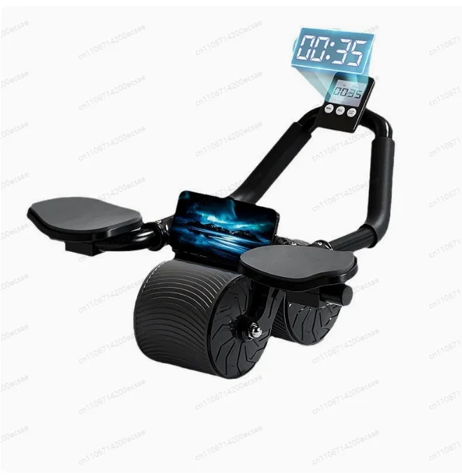 

Тренажер для пресса с автоматическим отскоком: колесо для проработки мышц живота, упор для локтей, оборудование для домашнего фитнеса