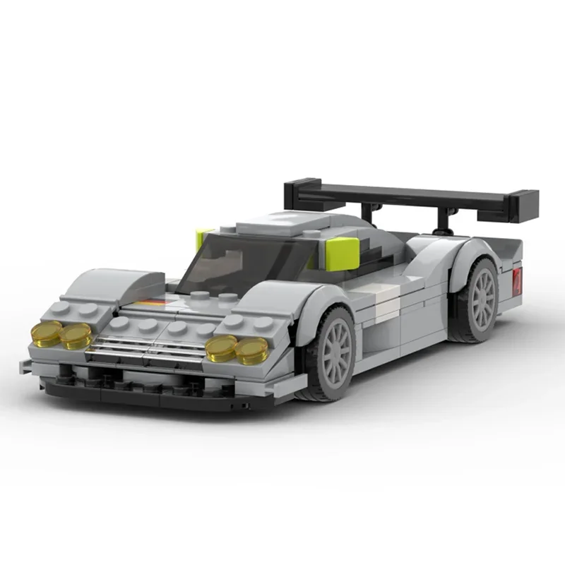 Kampioen Snelheid Auto's Model Moc Bouwstenen Super Sportwagen Modulaire Blokken Geschenken Speelgoed Voor Kinderen DIY Sets Montage