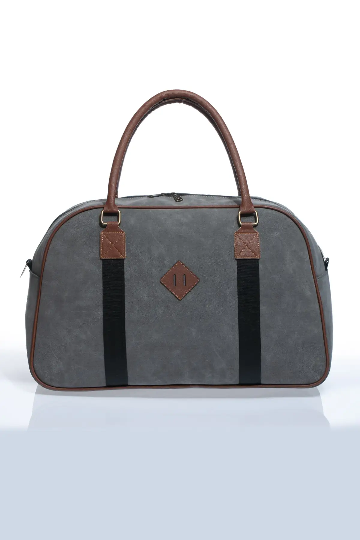 Byhakan Gk25 Unisex Sports Bag And Hand Briefcase Gray-Tan
