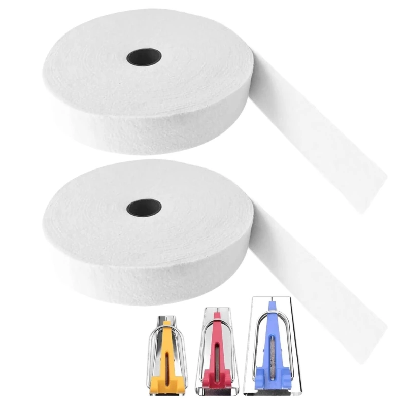 Needle Punched Cotton Batting Roll 2-1/4Inch Wide Batting Strips 76yd D2RD