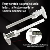 6-inch 150mm stainless steel electronic digital vernier caliper metal micrometer measurement, without battery