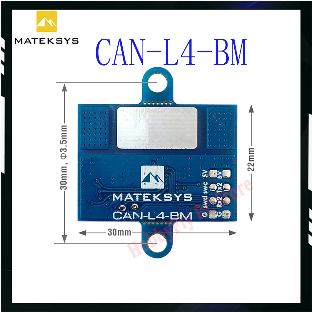 MATEK CAN-L4-BM AP_PERIPH DroneCAN Protocol DIGITAL POWER MONITOR for RC Airplane Multirotors r H743 Slim V3 DIY Parts