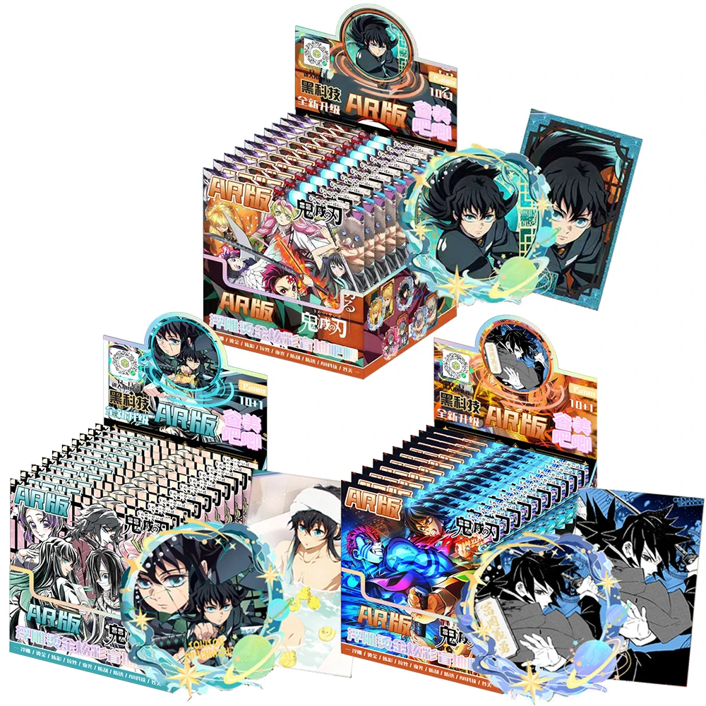 

Demon Slayer Collection Card Classic Hot Blooded Battle Anime Character Creative Badge Gift Christmas Party Child's Hobbies Toys