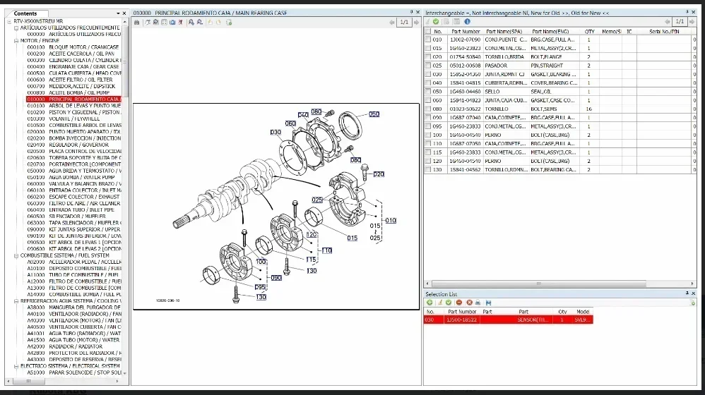 كتالوج قطع غيار TruckEPC Kubota KE إيطاليا 2021