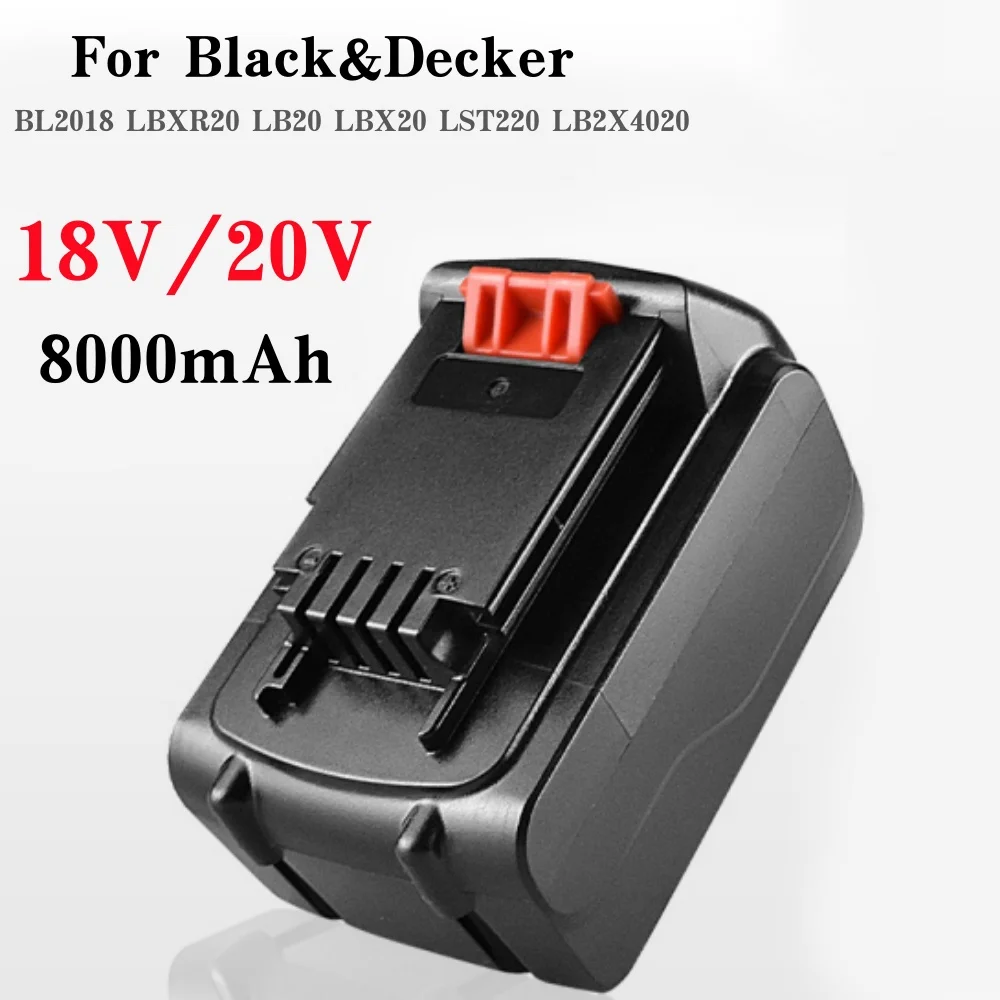 

Замена батареи LBXR20 для литиевой батареи Black Decker 20 В Max LB20 LBX20 LB2X4020-OPE LST220 Аккумуляторный электроинструмент