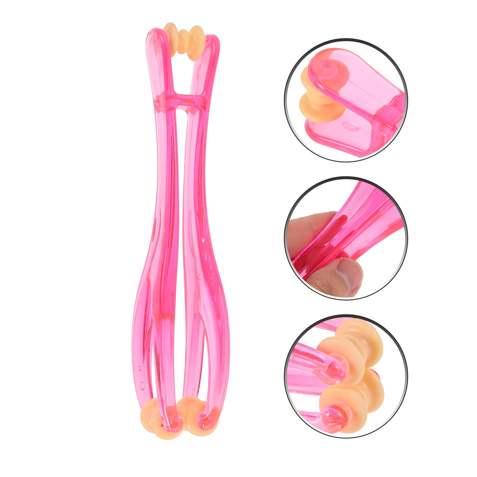 

Массажер для пальцев для облегчения суставов рук, портативный роликовый массажный инструмент, эргономичный дизайн для расслабления мышц ладони и пальцев на