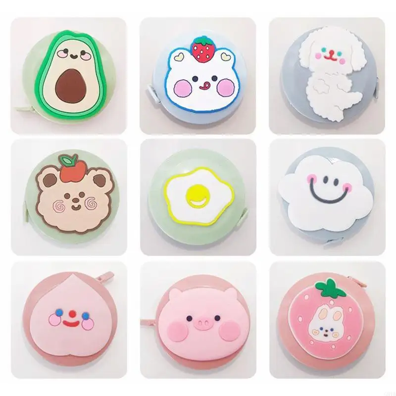 G8TA Retractable Messband 1,5 Meter Körper Messband Weiche Lineal für Stoffnähung Babyhöhe Stoff Taille Messung