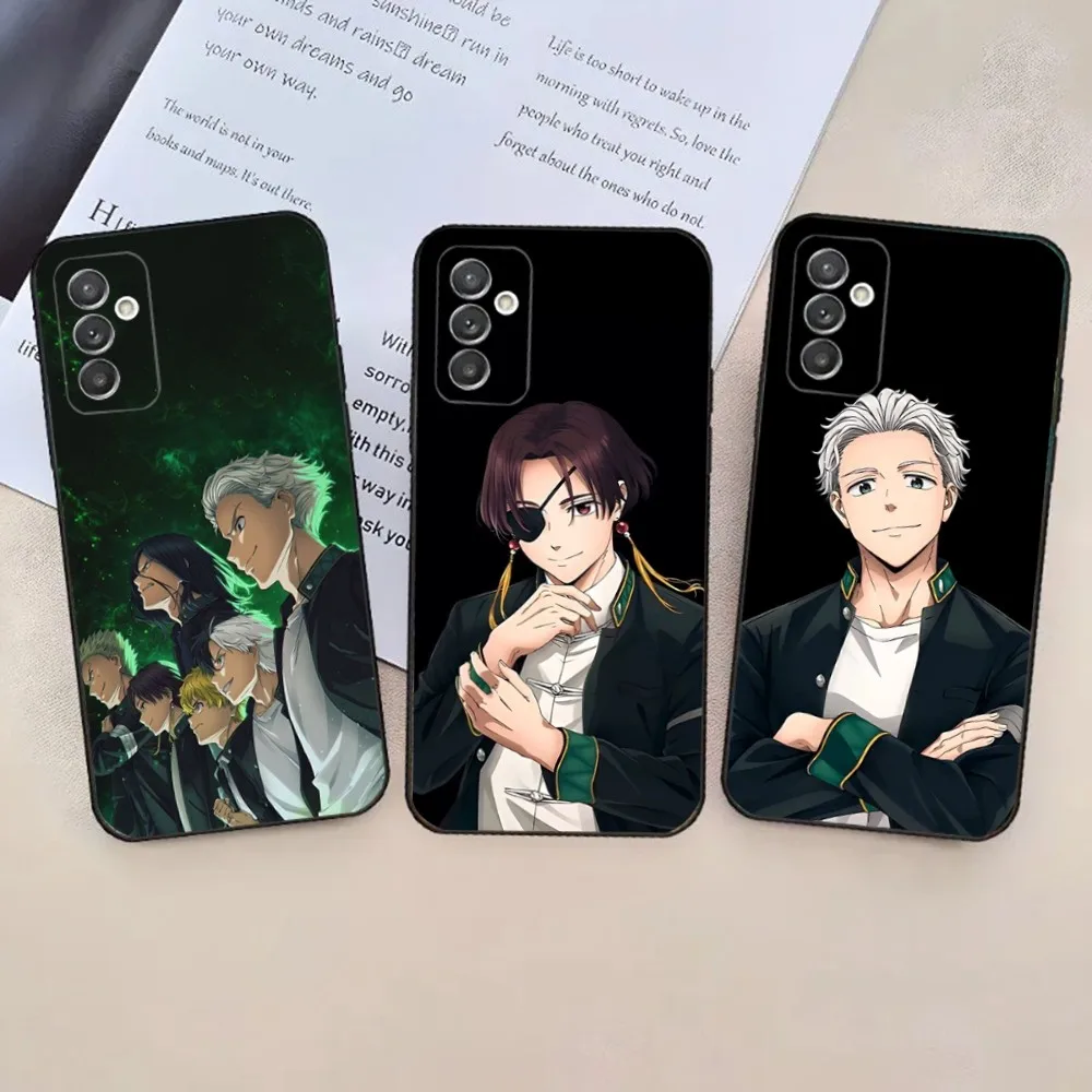 Anime Wind Breaker Sakura  Phone Case For Samsung Galaxy A20,A21s,A22,A31,A32,A52,A53,A72,73,A80,A91 Soft Black Phone Cover