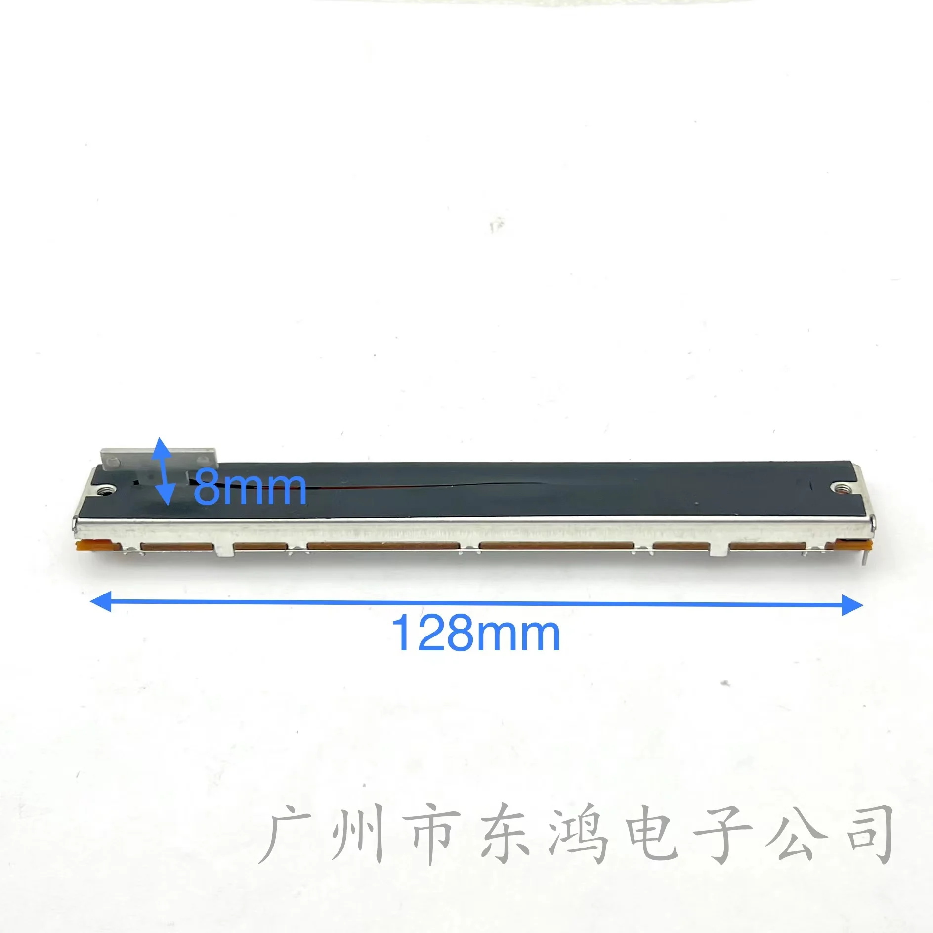 1 PCS mixer Allen Heath ALPS 128mm straight slide potentiometer 3 pin B10K T axis 8MM