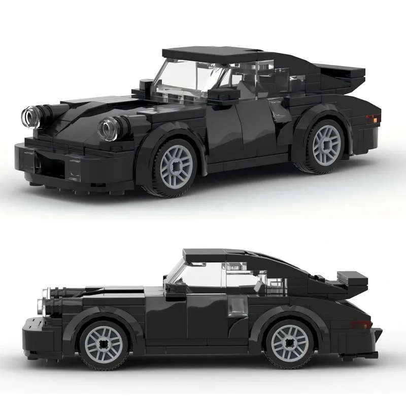 

6 типов технических ретро-конструкторов 911 GT Super Car, строительные блоки MOC, гоночный автомобиль, конструктор из кирпичиков, идеальный подарок для семьи