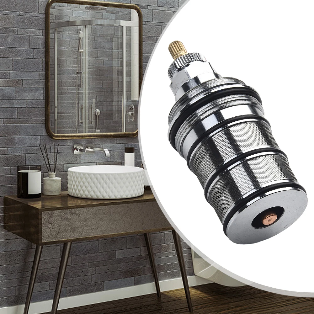 Reemplace su válvula de ducha con carrete de válvula termostática de baño de alta calidad, cartucho de grifo de latón GP 0000250