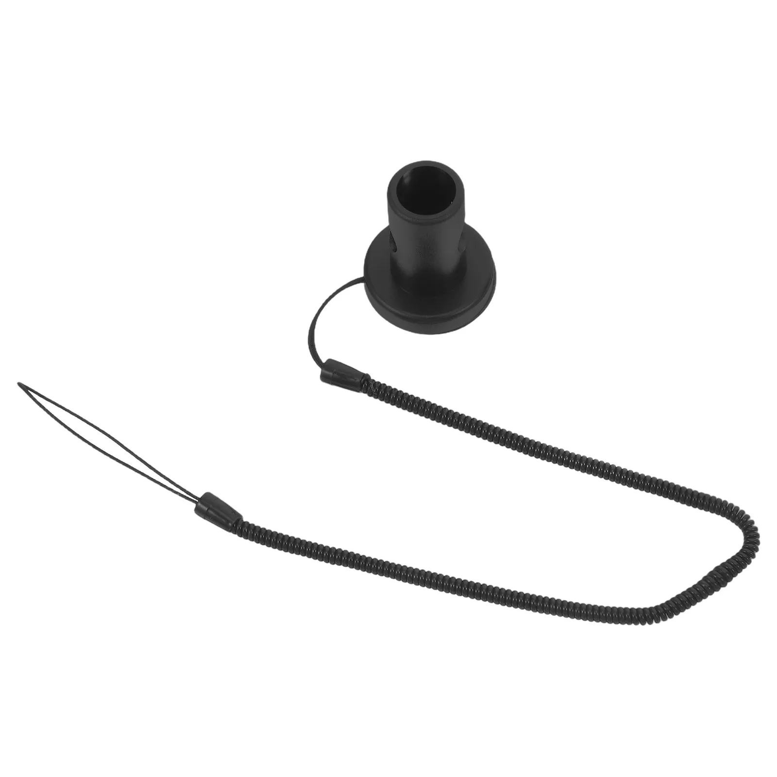 Elastic Retractable Pen Holder Clip Anti-Lost Spring Rope Pen Leash for Teachers Students Notebook Stylus Attachment