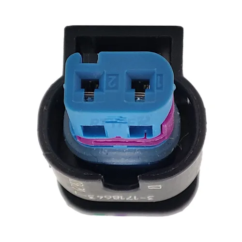 Imagen 2 del producto 1/5/10 Juego para conector de arnés impermeable automotriz hembra de 2 pines 3- 1718643 -1 3- 1718647 -1 C 0090-235