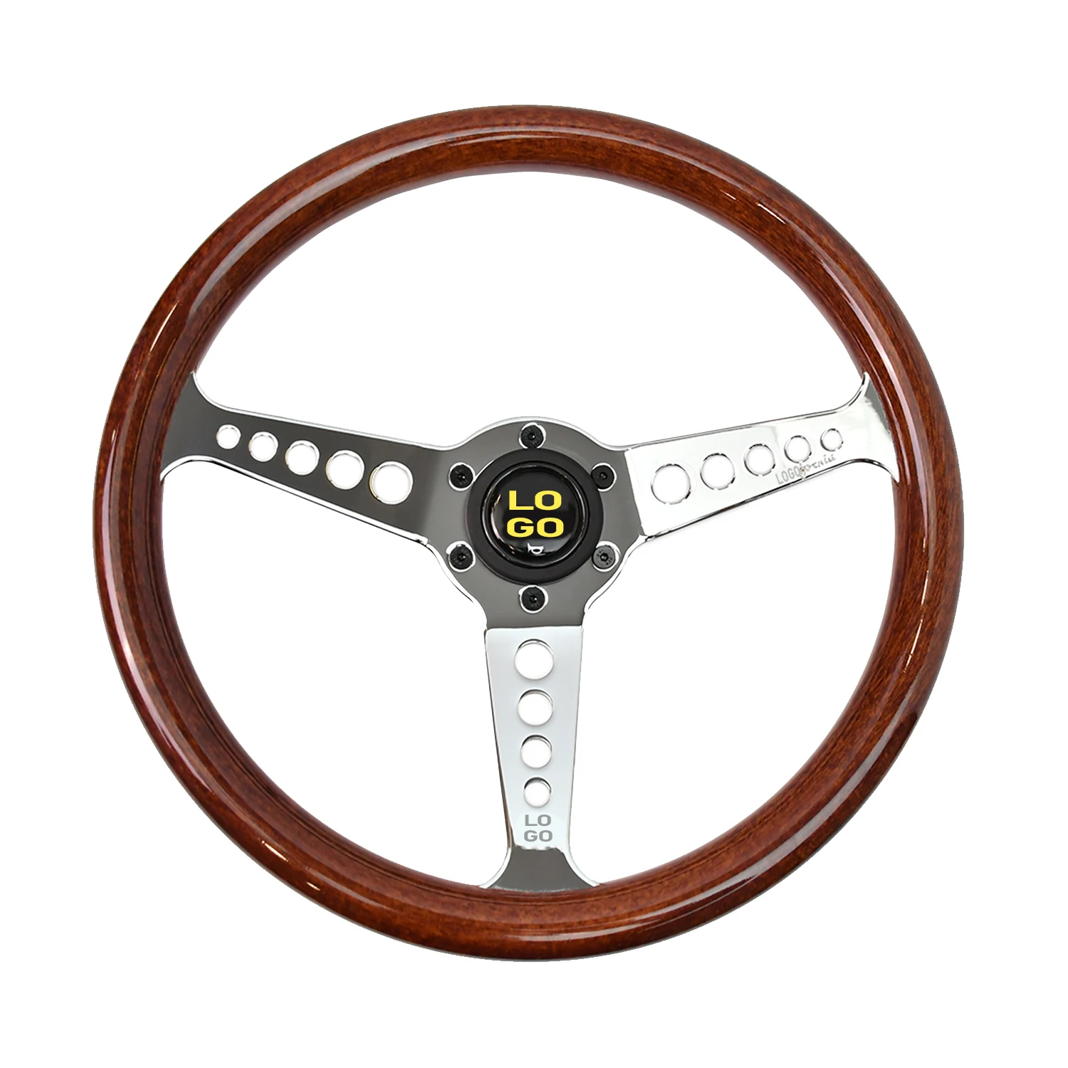 

JDM 14inch 350mm Prototipo Black Edition Leather Steering Wheel Racing Sport Steering Wheel