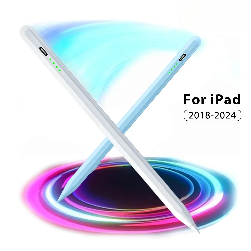 

For Apple Pencil Stylus For iPad Pro 13 11 12.9 M4 M2 Air 6 5 4 3 10th 10 9th Mini 6 5 Pen 2024 Magnetic Touch Pens Accessories