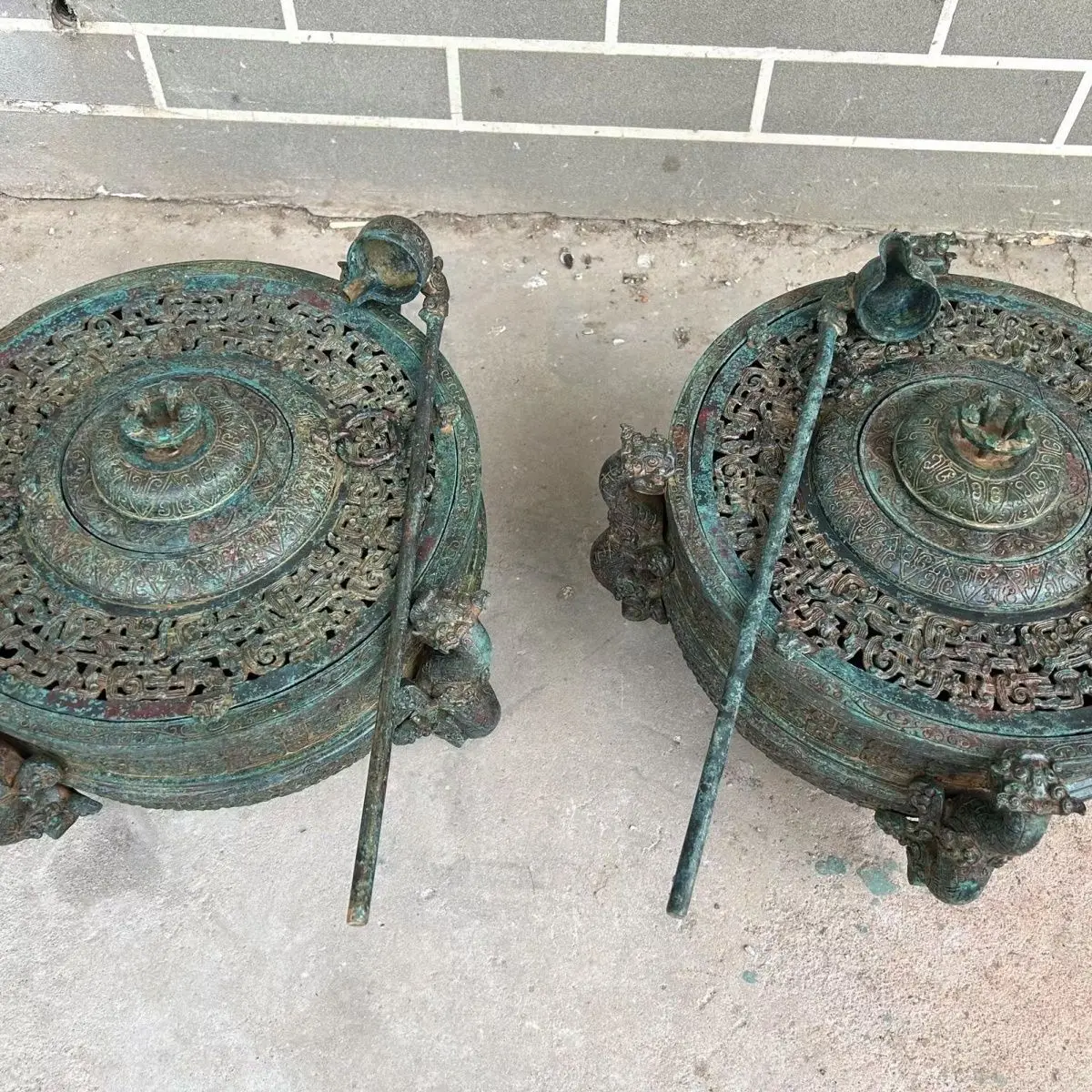 Bingjian Bronze Collection Ancient Decoration Pure Copper Material