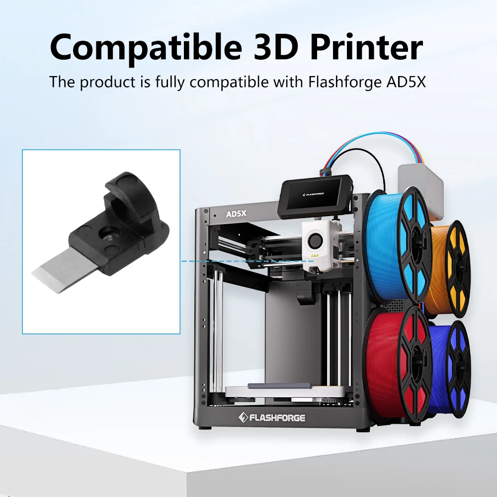 Für Flagfore AD5X Filamentschneider-Klingen Ersatz für AD5X 3D-Drucker Zubehör Messer Filamentschneider Ersatzteile – Detail 2