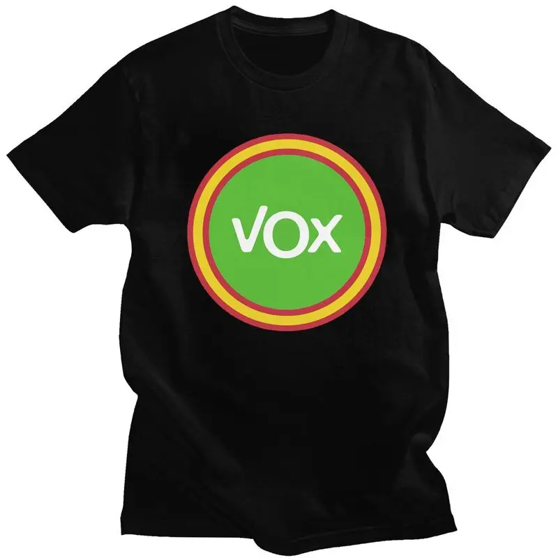 

Мужские футболки с логотипом Espana Vox на заказ, футболки из 100% хлопка, футболки для испанских политических вечеринок, футболка с короткими рукавами, одежда
