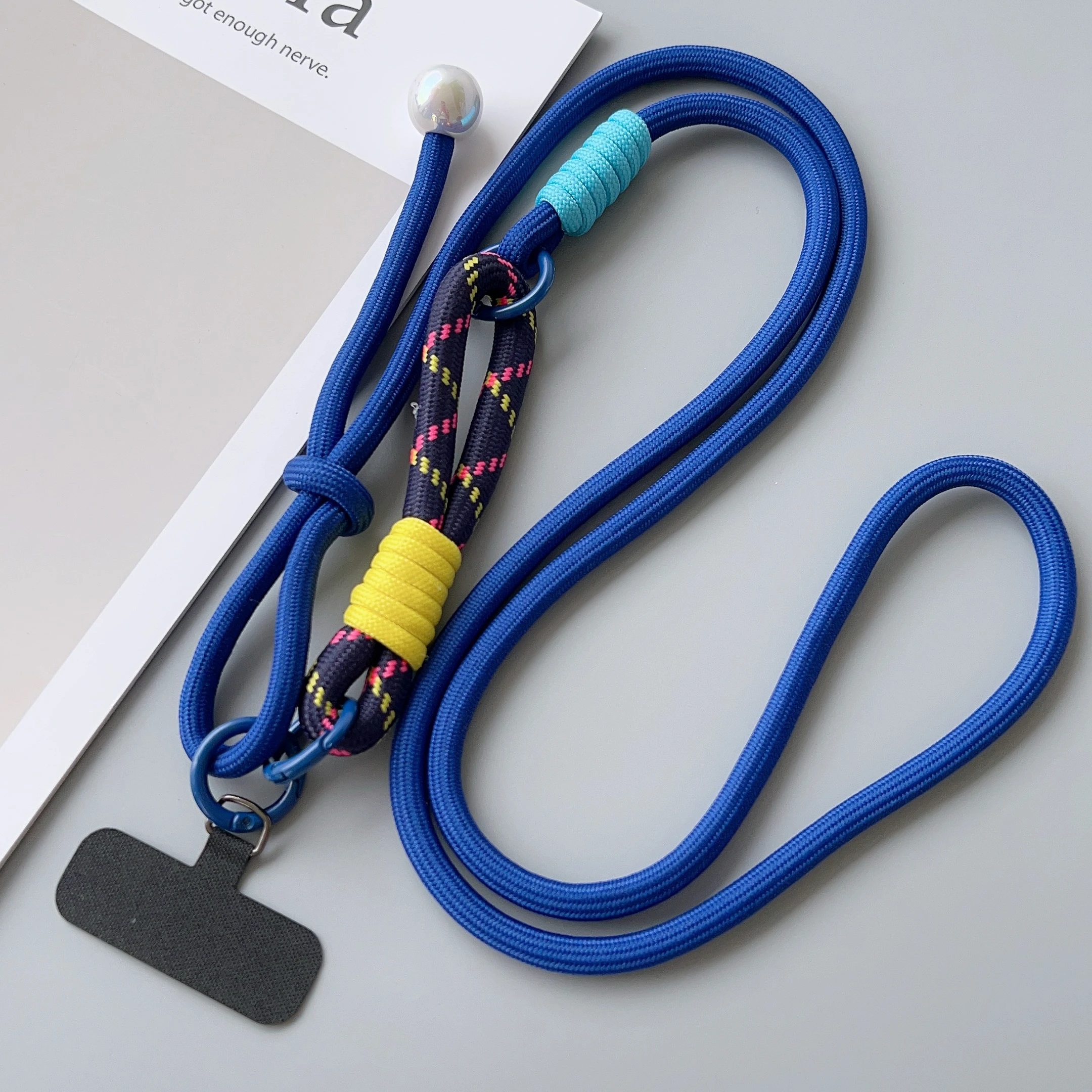 Simple Two-in-one Mobile Phone Lanyard